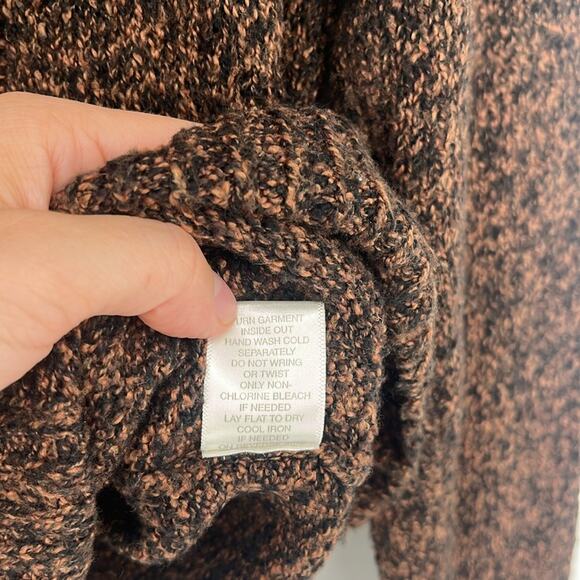 Vintage 90s Grandpa Knit Sweater Toggle Goblin Forest Grunge Brown Black Large - Picture 8 of 8